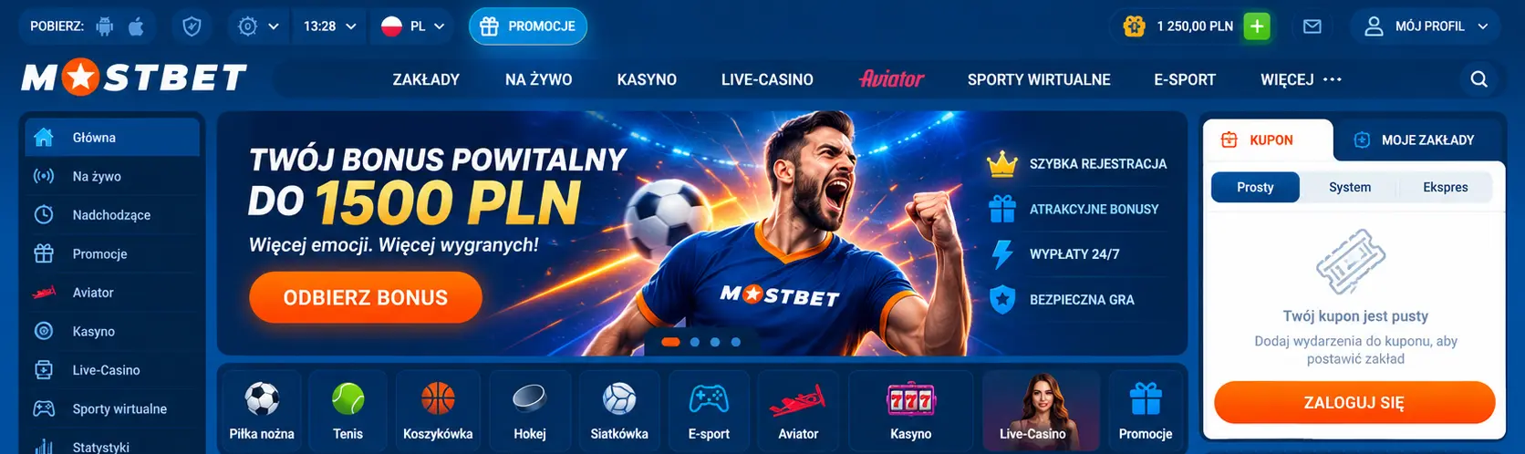Strona główna Mostbet PL 2026